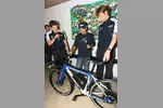 Gallerie: Ein besonderes Fahrrad für Rubens Barrichello (Williams)