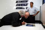 Gallerie: Bernie Ecclestone (Formel-1-Chef) und Frank Williams (Teamchef)