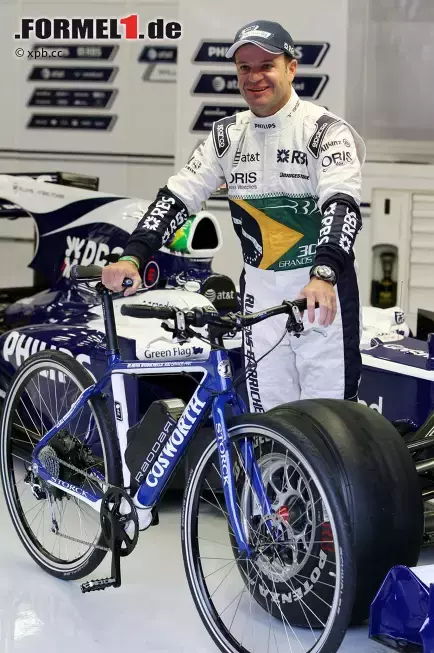 Foto zur News: Rubens Barrichello (Williams) bestreitet seinen 300. Grand Prix