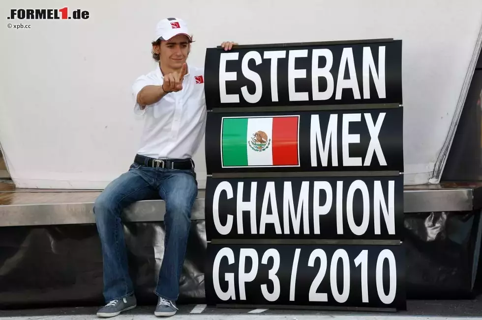 Foto zur News: Erster GP3-Champion und Sauber-Testfahrer Esteban Gutierrez (ART)