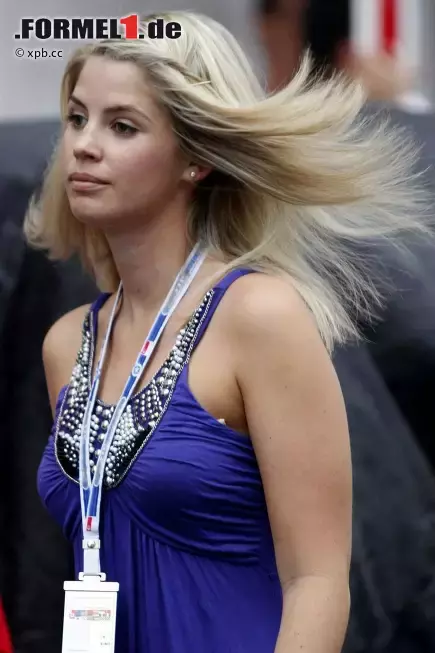 Foto zur News: Isabell Reis, Freundin von Timo Glock (Virgin)