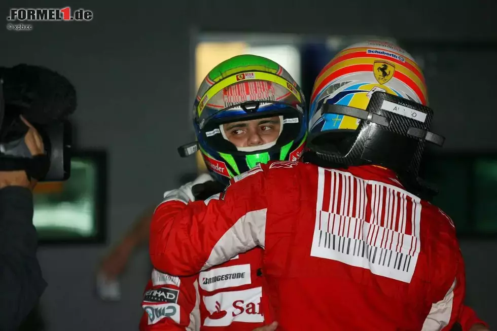 Foto zur News: Felipe Massa und Fernando Alonso (Ferrari)