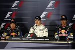 Gallerie: Sebastian Vettel (Red Bull), Nico Hülkenberg (Williams) und Mark Webber (Red Bull)