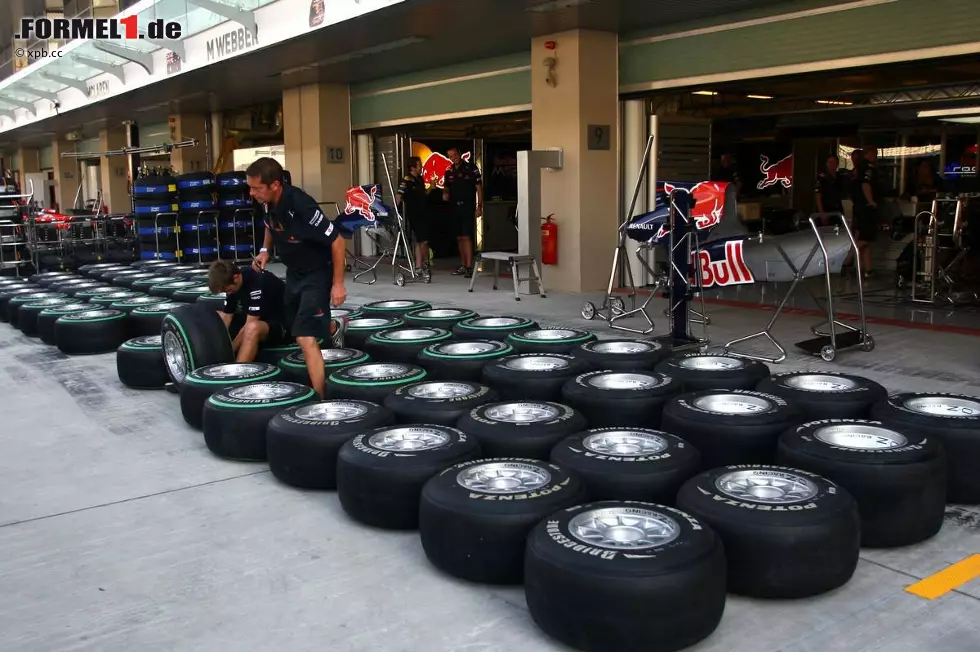 Foto zur News: Bridgestone-Reifen bei Red Bull