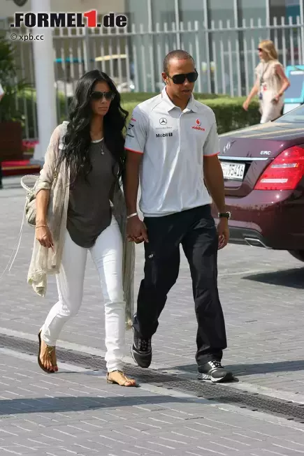 Foto zur News: Lewis Hamilton (McLaren) mit Freundin Nicole Scherzinger