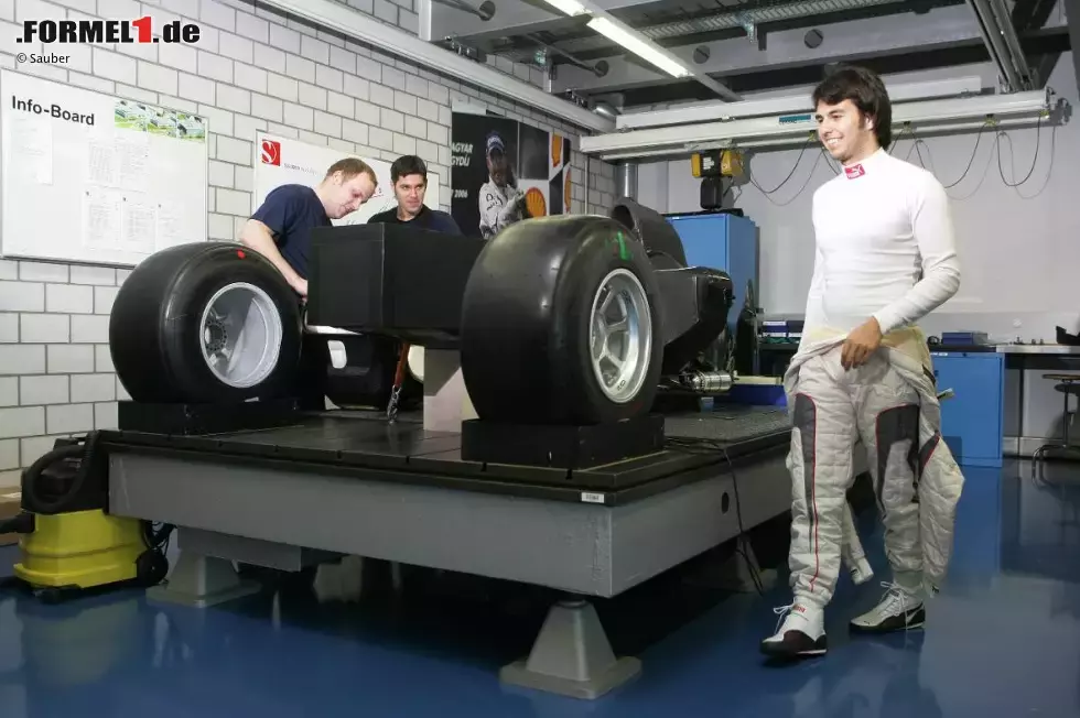 Foto zur News: Sergio Perez (Sauber)