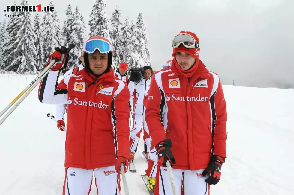 Foto zur News: Felipe Massa und Jules Bianchi (Ferrari)