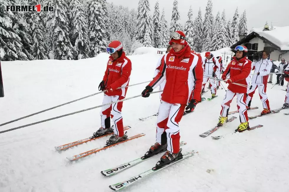 Foto zur News: Felipe Massa und Jules Bianchi (Ferrari)