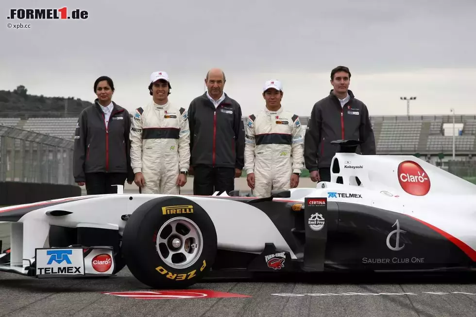 Foto zur News: Der neue Sauber-Ferrari C30