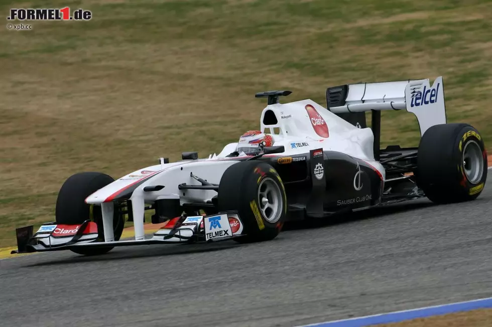 Foto zur News: Kamui Kobayashi (Sauber) im neuen Sauber C30