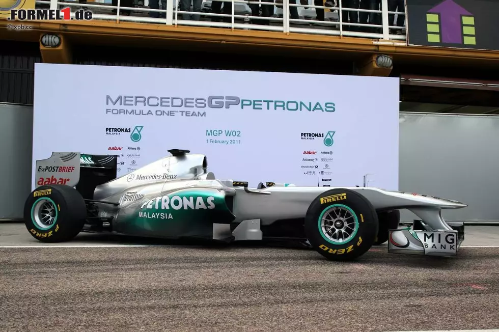 Foto zur News: Der neue Mercedes MGP W02