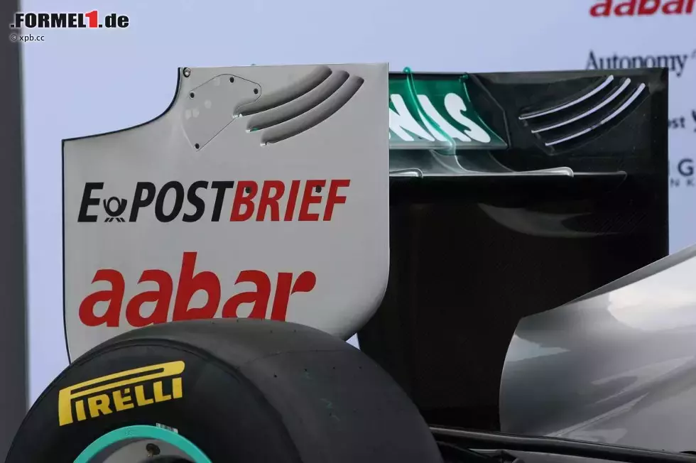 Foto zur News: Detail des neuen Mercedes MGP W02