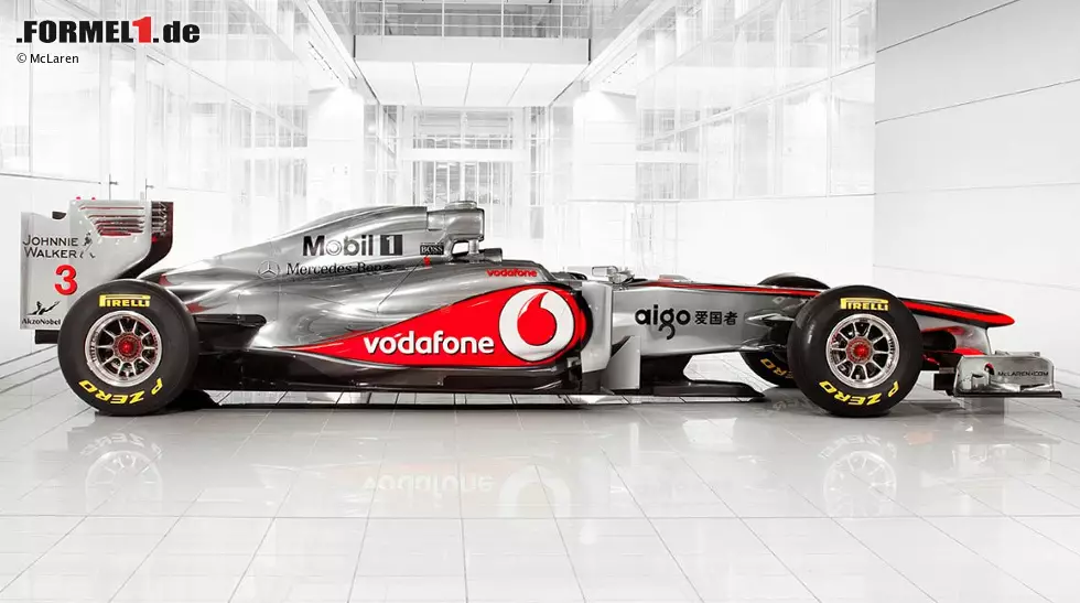 Foto zur News: Der neue McLaren-Mercedes MP4-26