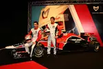 Foto zur News: Timo Glock und Jerome D&#039;Ambrosio (Marussia-Virgin)