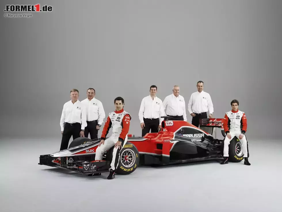 Foto zur News: Marussia-Virgin-Cosworth MVR-02