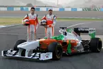 Foto zur News: Paul di Resta (Force India) Adrian Sutil (Force India)