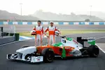 Foto zur News: Paul di Resta (Force India) Adrian Sutil (Force India)