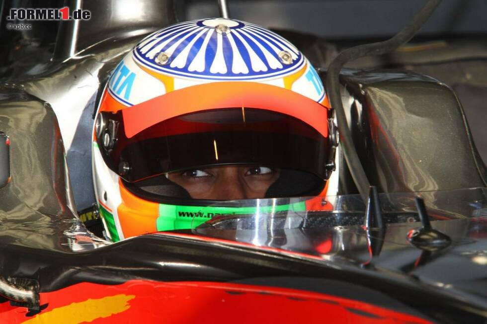 Foto zur News: Narain Karthikeyan (HRT)