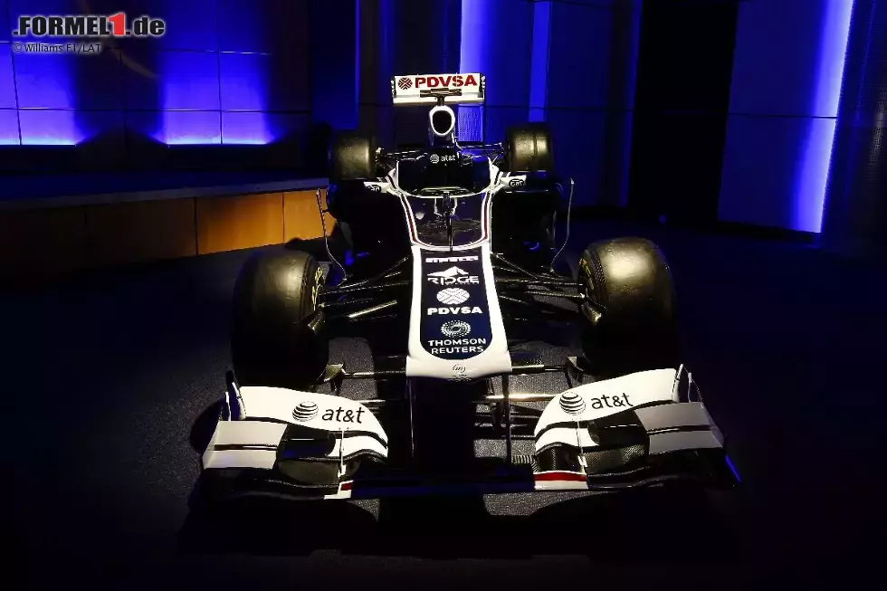 Foto zur News: Die endgültige Lackierung des neuen Williams-Cosworth FW33