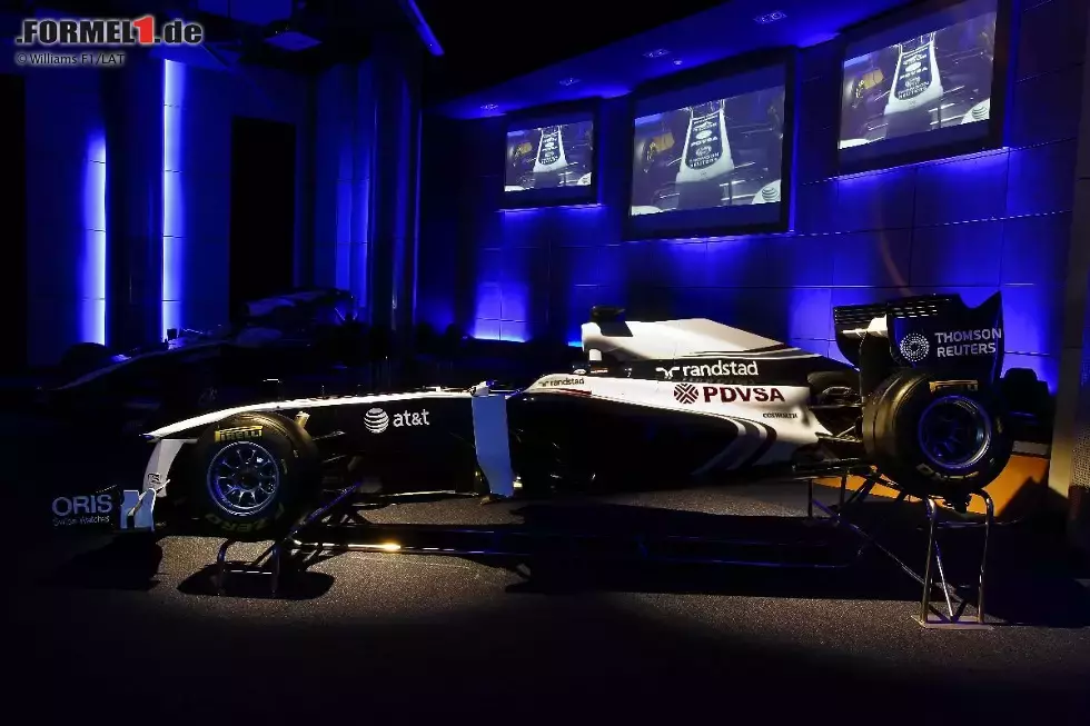 Foto zur News: Die endgültige Lackierung des neuen Williams-Cosworth FW33