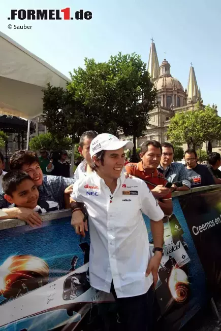 Foto zur News: Sergio Perez (Sauber)