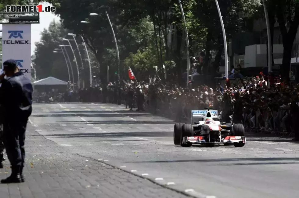 Foto zur News: Sergio Perez (Sauber)