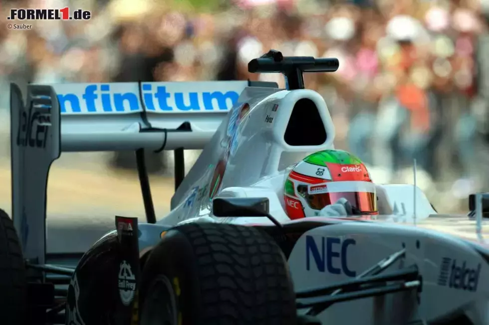 Foto zur News: Sergio Perez (Sauber)