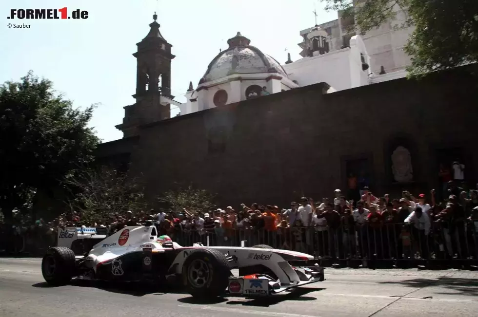 Foto zur News: Sergio Perez (Sauber)