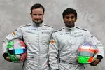 Foto zur News: Vitantonio Liuzzi und Narain Karthikeyan (HRT)