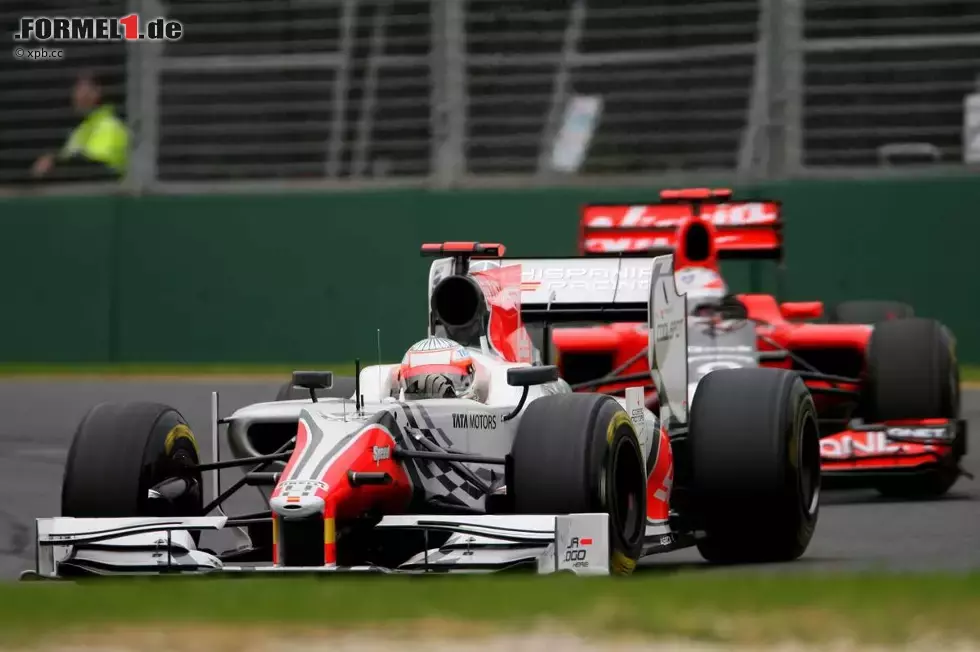 Foto zur News: Narain Karthikeyan (HRT)