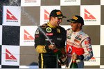 Gallerie: Witali Petrow (Renault) und Lewis Hamilton (McLaren)