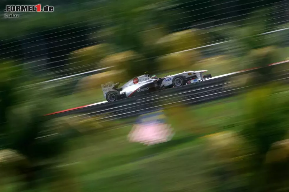 Foto zur News: Sergio Perez (Sauber)