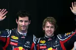 Foto zur News: Mark Webber (Red Bull) und Sebastian Vettel (Red Bull)