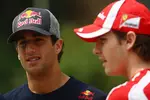 Foto zur News: Daniel Ricciardo Jules Bianchi (Ferrari)