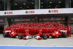 Foto zur News: Ferrari-Teamfoto