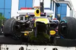 Gallerie: Das Auto von Sebastian Vettel (Red Bull) nach dem Abflug