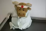 Foto zur News: Maskottchen von Kamui Kobayashi (Sauber)