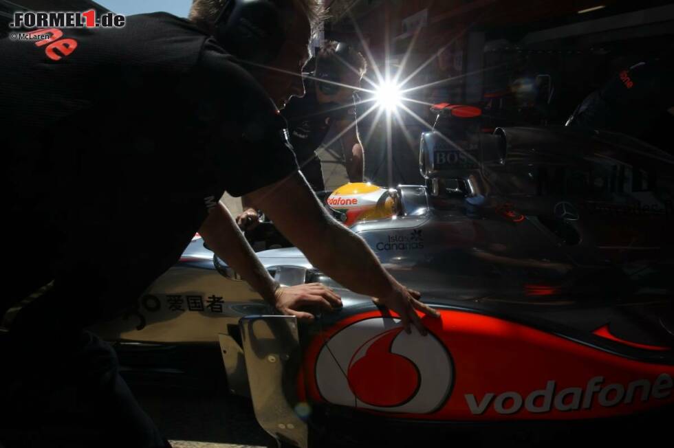 Foto zur News: Lewis Hamilton (McLaren)