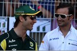 Foto zur News: Jarno Trulli (Lotus) und Vitantonio Liuzzi (HRT)