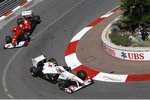 Gallerie: Kamui Kobayashi (Sauber) vor Felipe Massa (Ferrari)