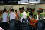 Foto zur News: Blick zu Force India