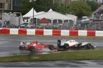 Gallerie: Kamui Kobayashi (Sauber) vor Felipe Massa (Ferrari)