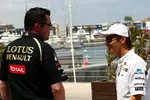 Foto zur News: Eric Boullier Kamui Kobayashi (Sauber)