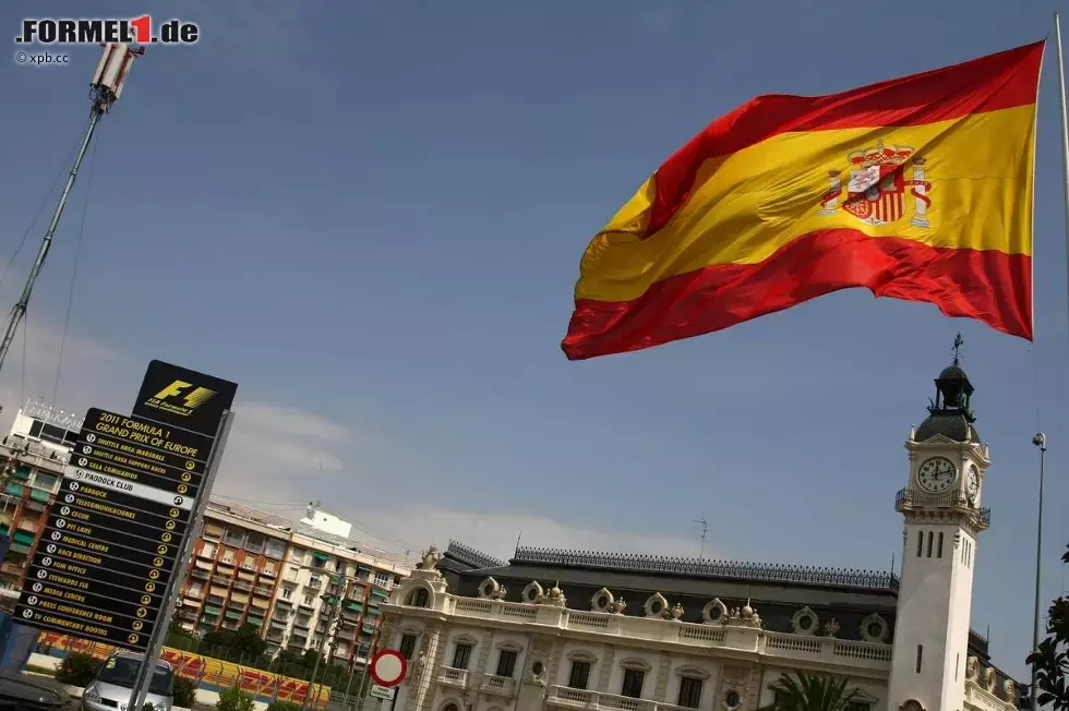 Foto zur News: Spanische Flagge