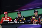 Gallerie: Fernando Alonso (Ferrari), Sebastian Vettel (Red Bull) und Mark Webber (Red Bull)