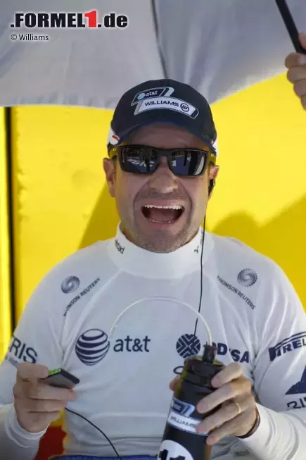 Foto zur News: Rubens Barrichello (Williams): MP3-Player zu laut?