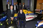 Foto zur News: Diverse Williams-Fahrer, Bernard Rey und Frank Williams