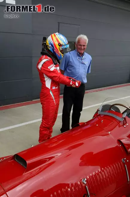 Foto zur News: Fernando Alonso im Ferrari 375