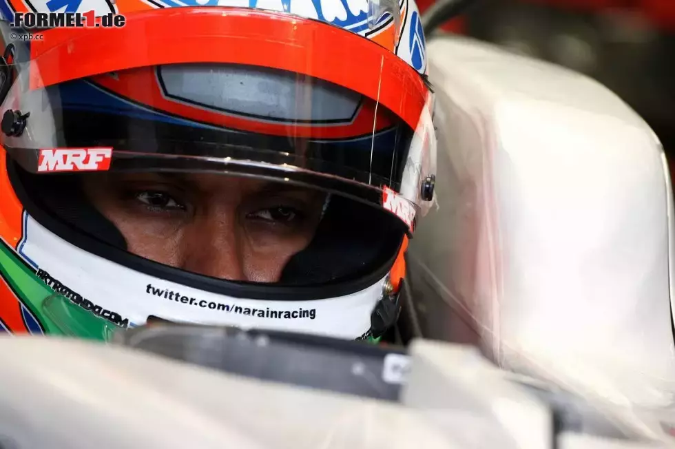 Foto zur News: Narain Karthikeyan (HRT)