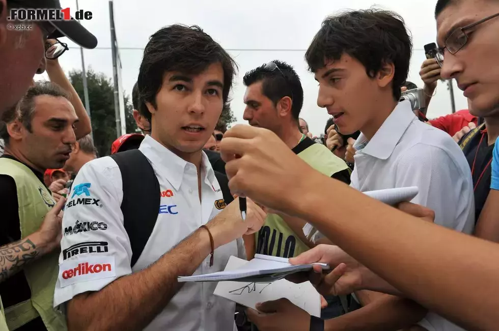 Foto zur News: Sergio Perez (Sauber)